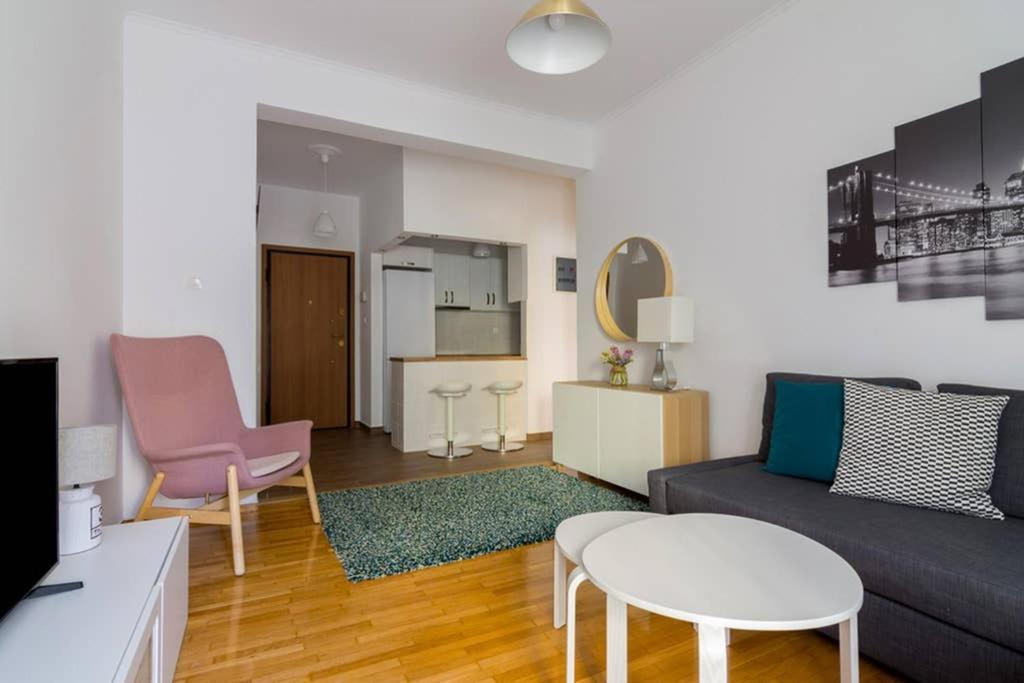 Brand New Decorated Flat For 4 Ppl In Pagrati Apartment Athens Ngoại thất bức ảnh