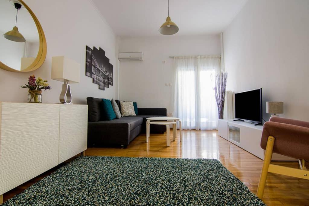Brand New Decorated Flat For 4 Ppl In Pagrati Apartment Athens Ngoại thất bức ảnh